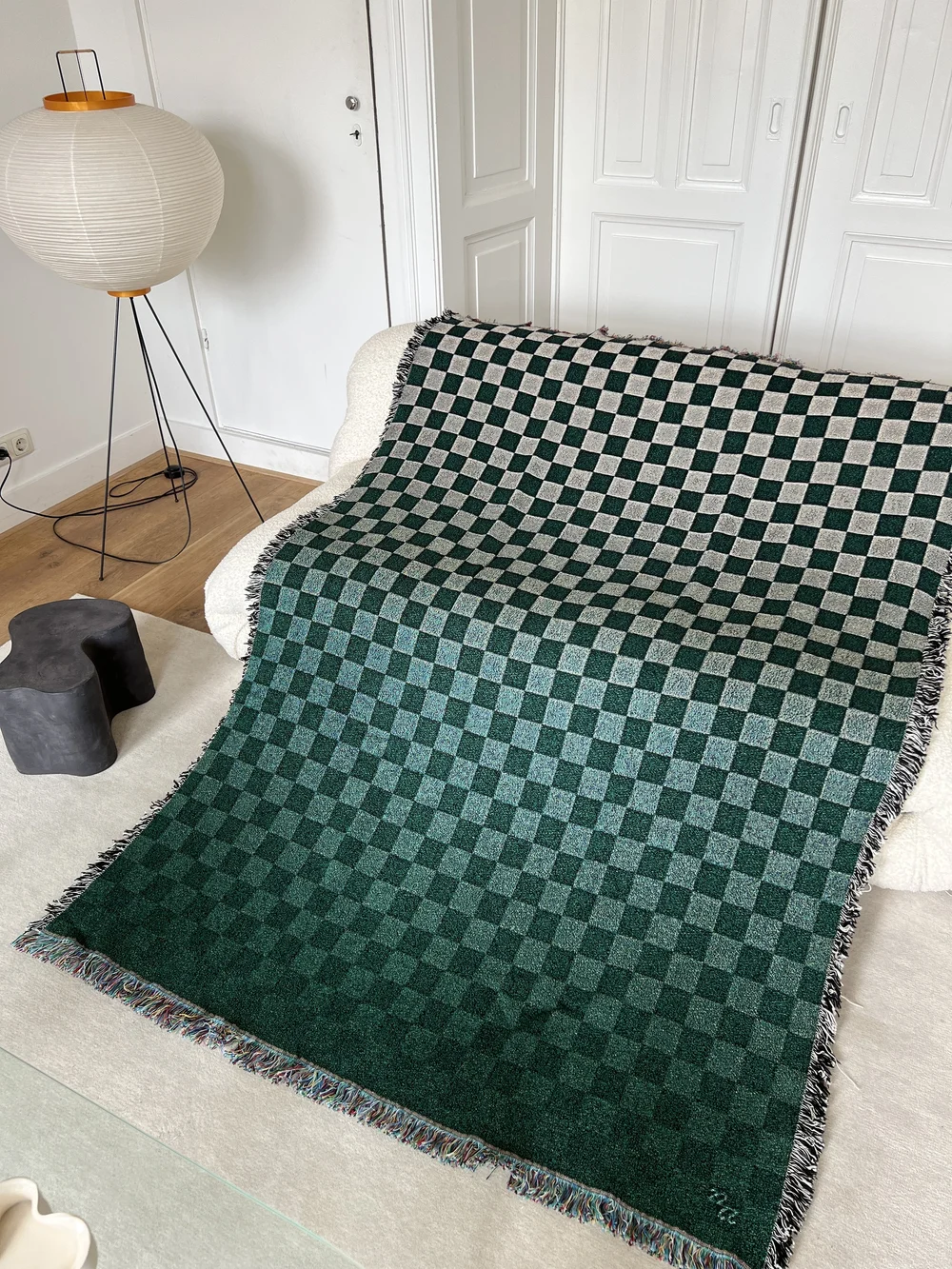 SADO | Jacquard throw — 2222STUDIO